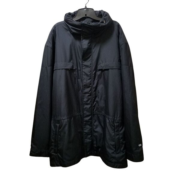 Ecko Unltd. Other - Vintage ECKO UNLTD Function Shelter Jacket Men’s XL Black Stowaway Hood Utility